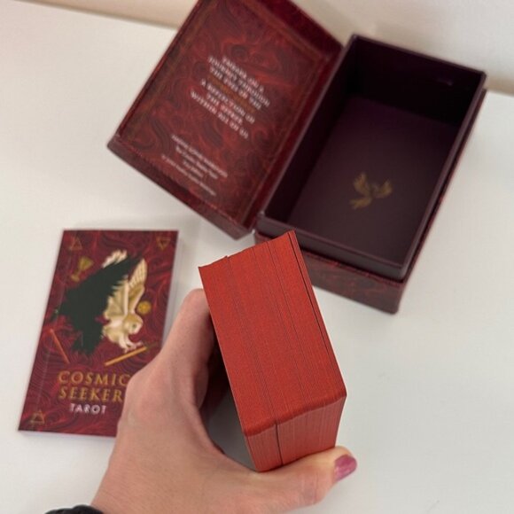 Cosmic Seeker Tarot indie deck with guidebook - Picture 4 of 7